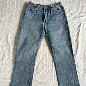 Agolde Riley Crop Jean